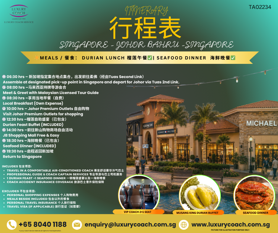 MUSANG KING DURIAN DAY TOUR