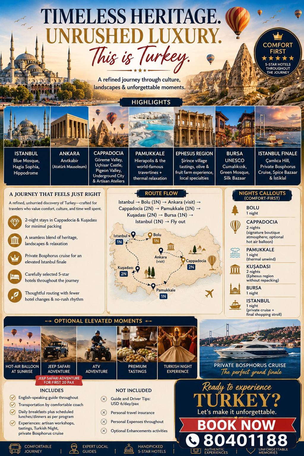 10D8N Exclusive Premium Journey into the Heart of Turkey